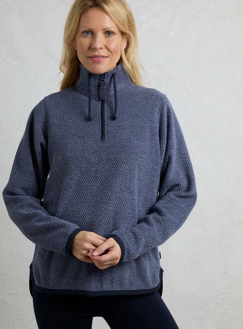 Odina 1/4 Zip Zig Zag Fleece