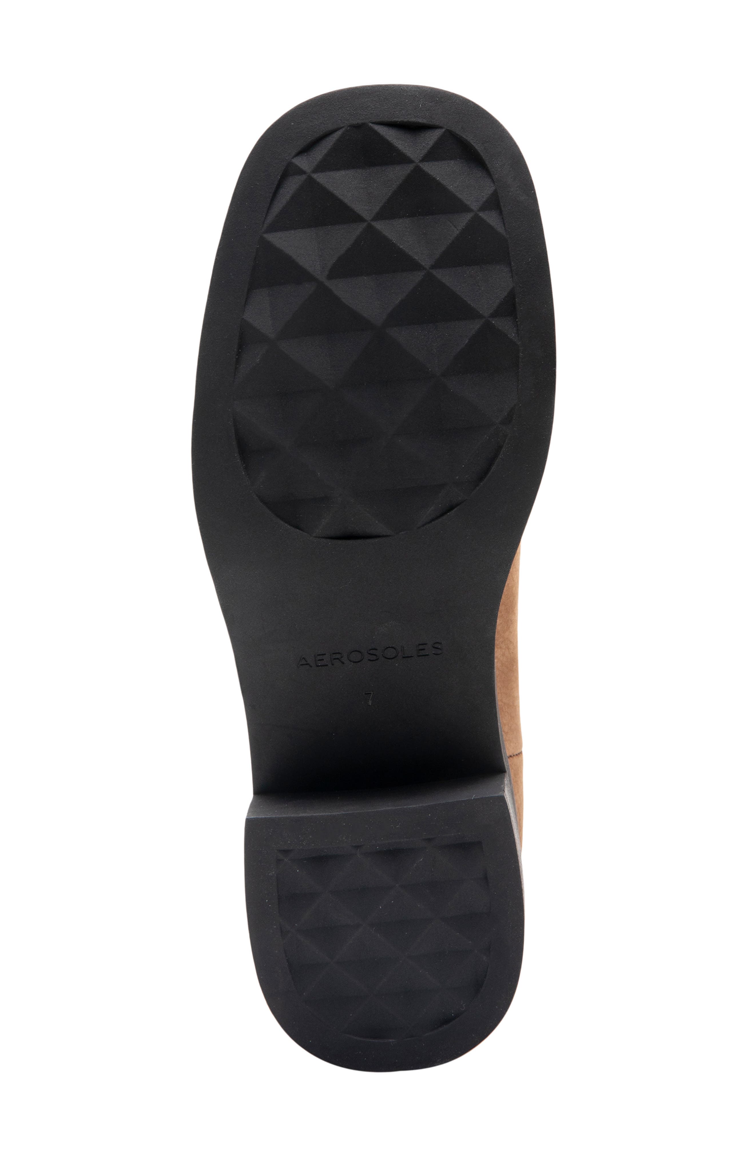 Aerosoles Morisson Knee High Boot, Alternate, color, Camel Pebbled Nubuck