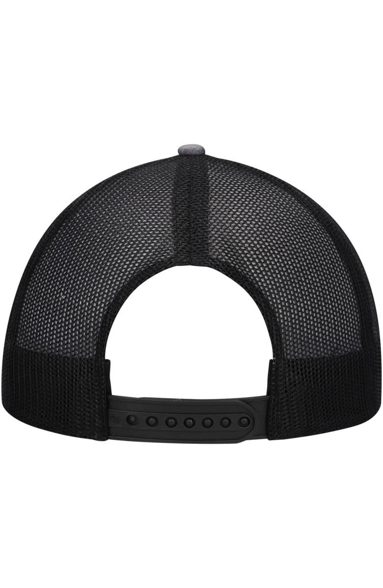 '47 Men's '47 Charcoal Mississippi State Bulldogs Carbon Trucker Adjustable Hat, Alternate, color, Charcoal