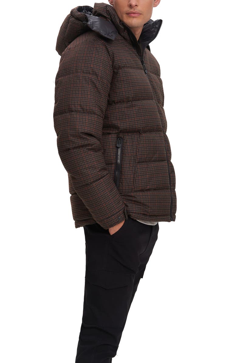 Noize River Short Puffer Jacket, Alternate, color,