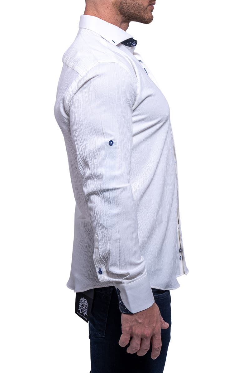 Maceoo Einstein Resistance0156 White Button-Up Shirt, Alternate, color, 