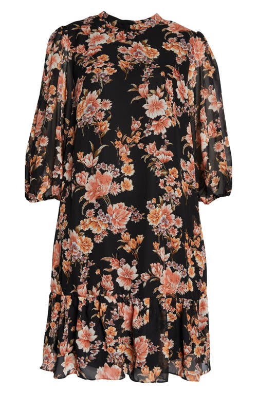 Julia Jordan Floral Print Shift Dress In Multi