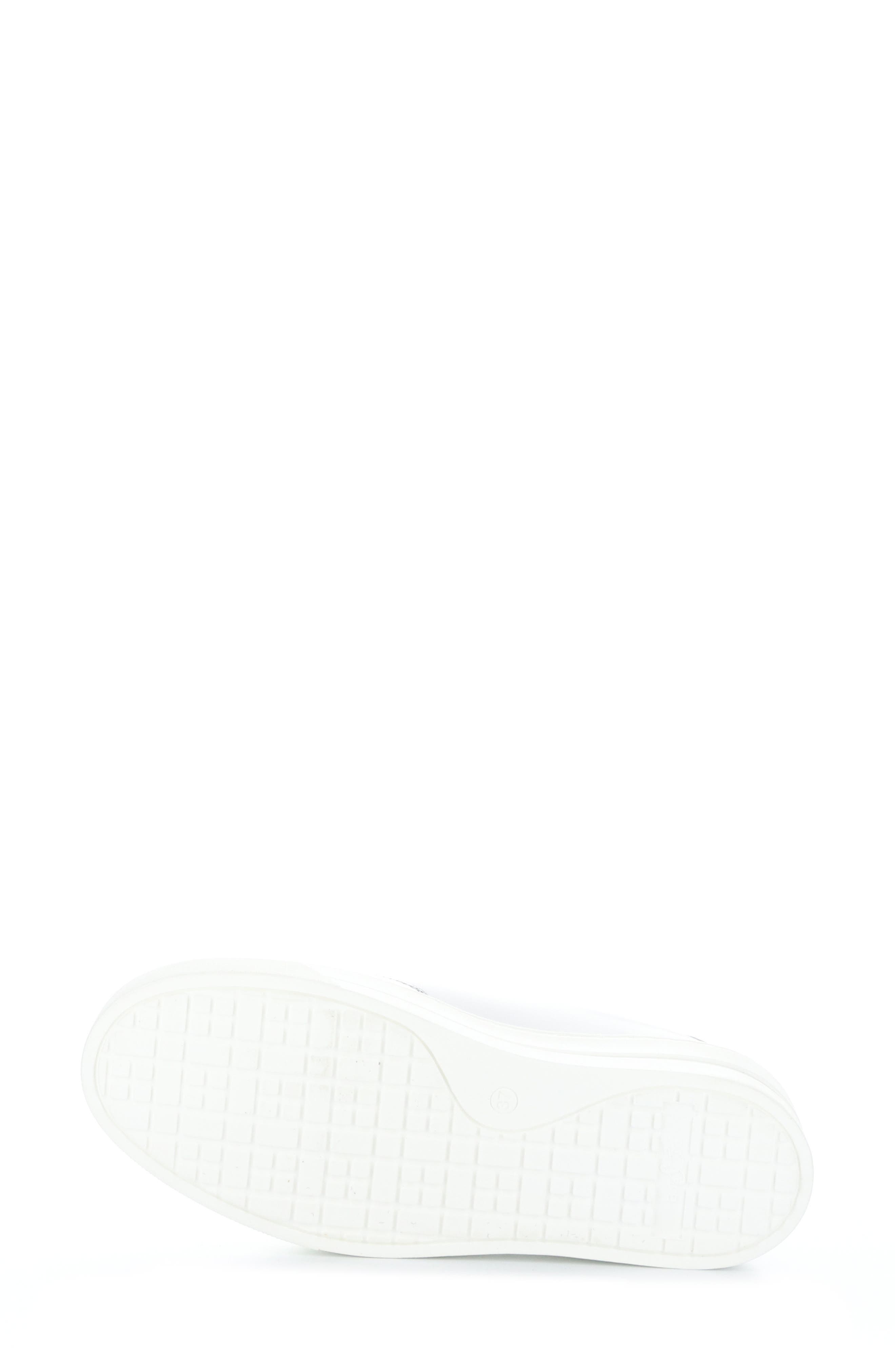 Bos. & Co. Maputo Platform Sneaker, Alternate, color, White/Silver/Pewter/ Laminato