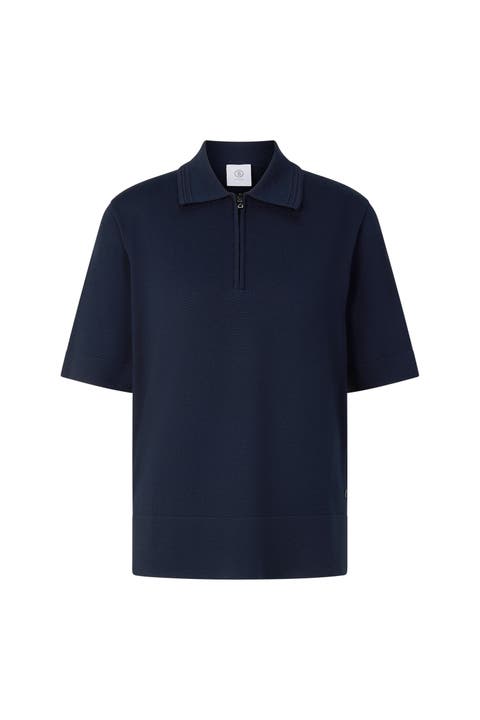 Maureen Virgin Wool Polo Shirt