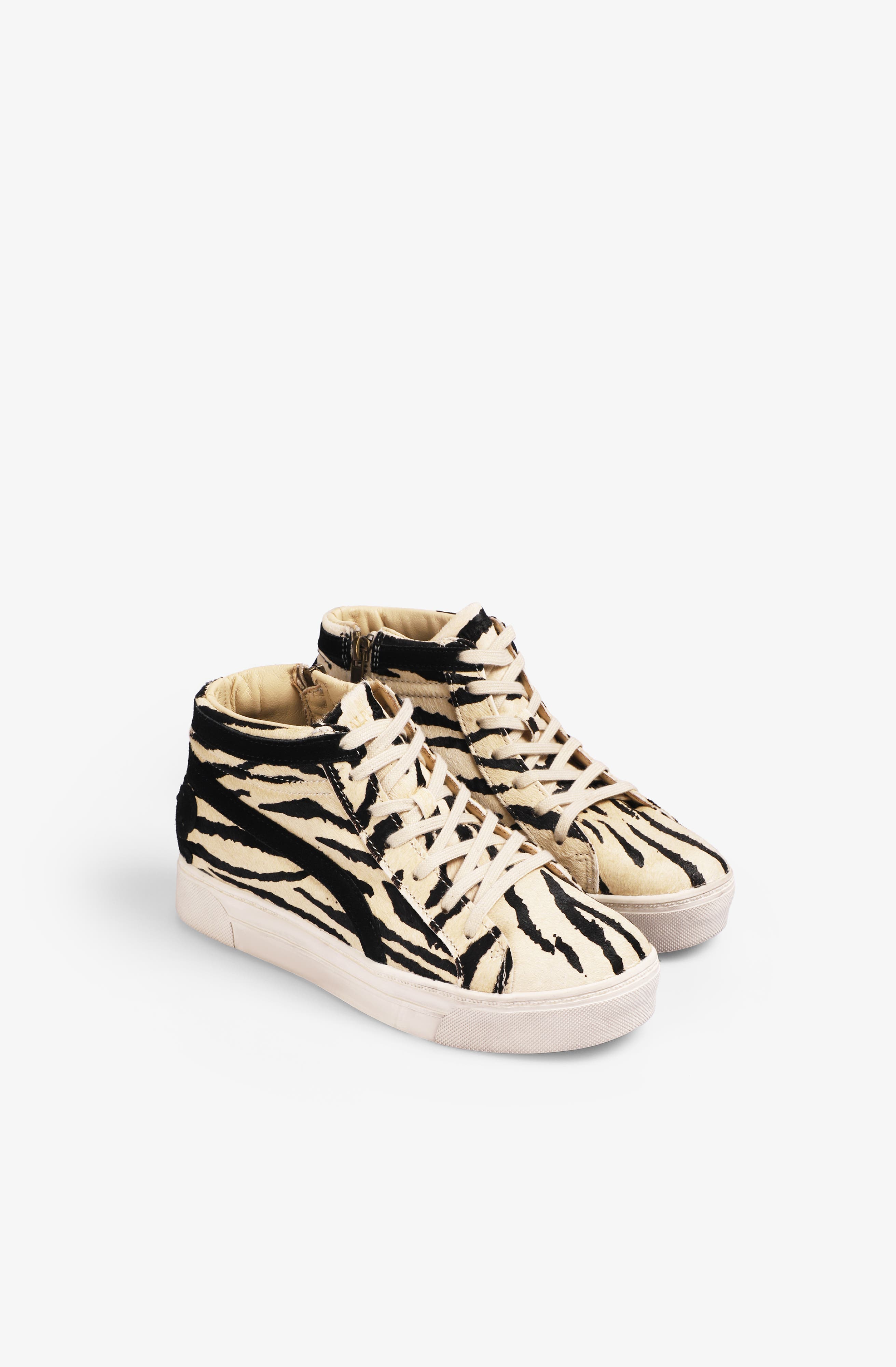 Scalpers High Sneakers W, Alternate, color, Animalprint