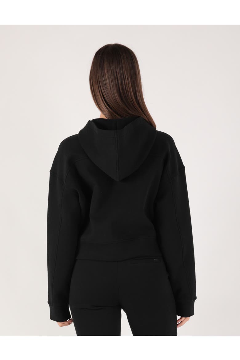 High Set Zip, Alternate, color, Black