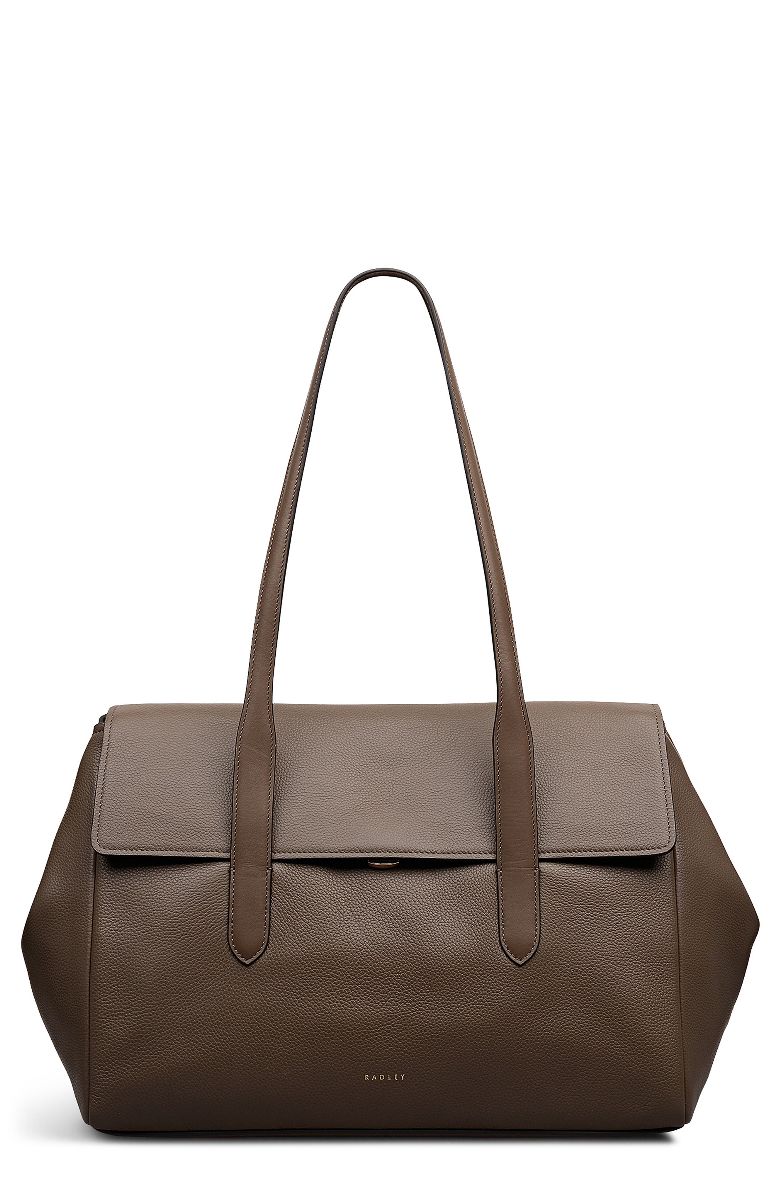 Radley Mayfair Lane Large Shoulder Bag, Main, color, Coffee