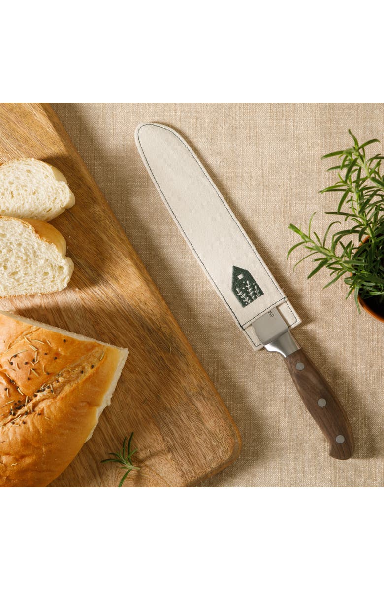 Bloomhouse German Steel Bread Knife, Alternate, color, Natural Wood