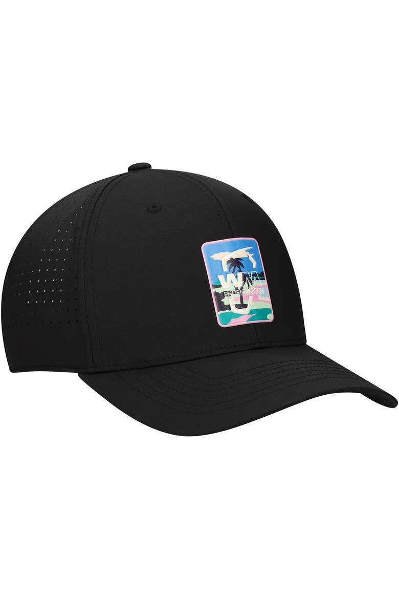 Men's Puma Black WM Phoenix Open Tech Adjustable Hat, Alternate, color, Black