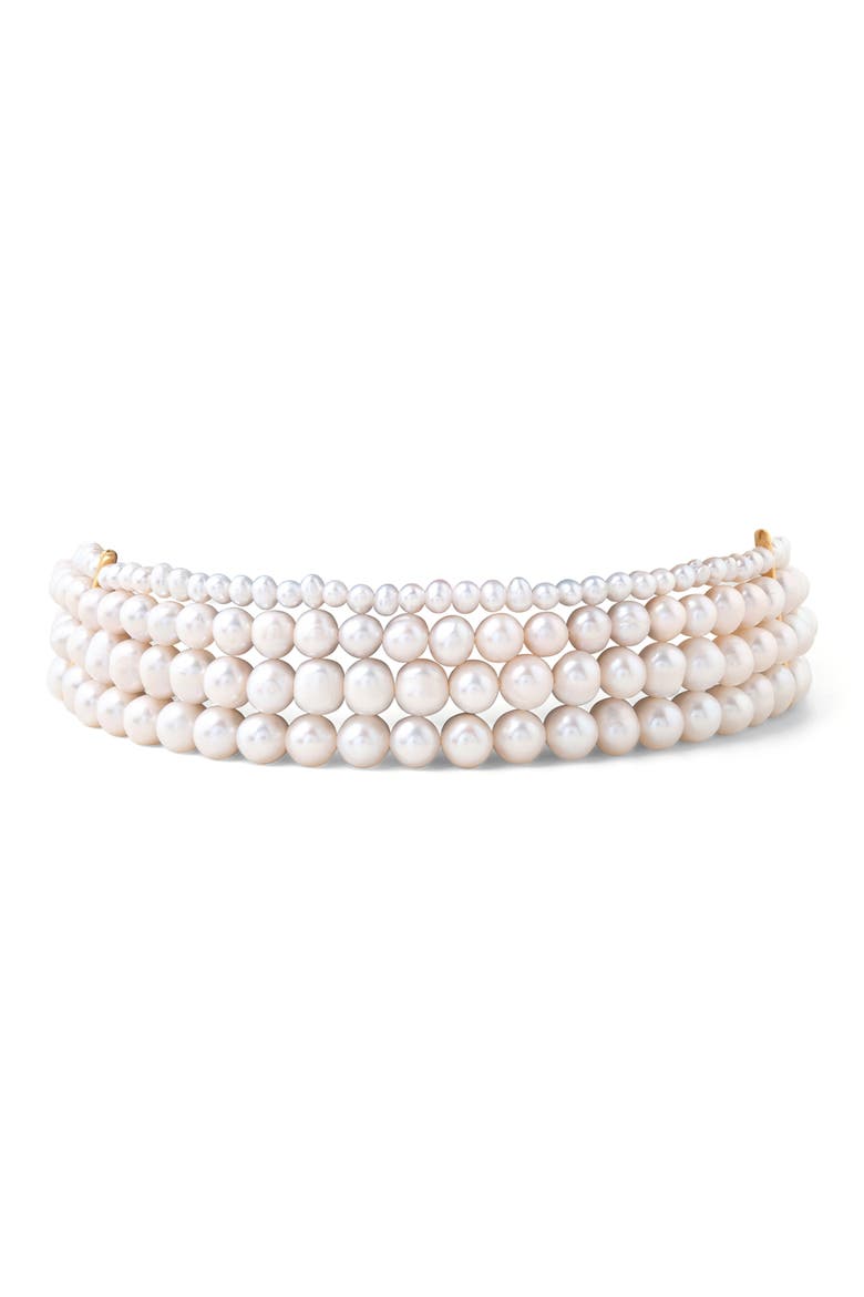 Camille Necklace, Main, color, WHITE