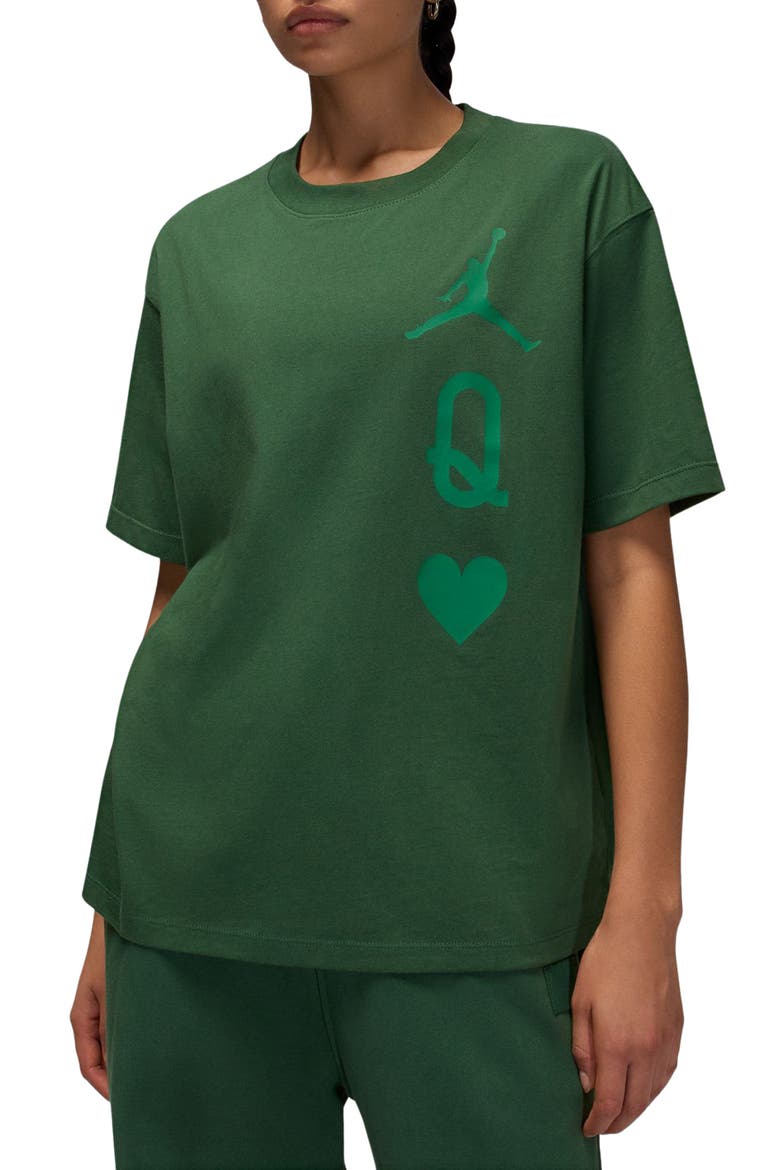 Flight Graphic Tee, Main, color, FIR/ MALACHITE