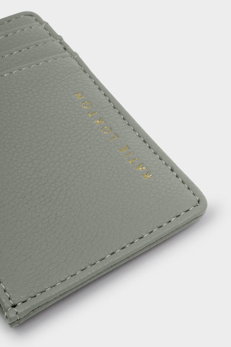 Laila Card Holder, Alternate, color, Graphite Green