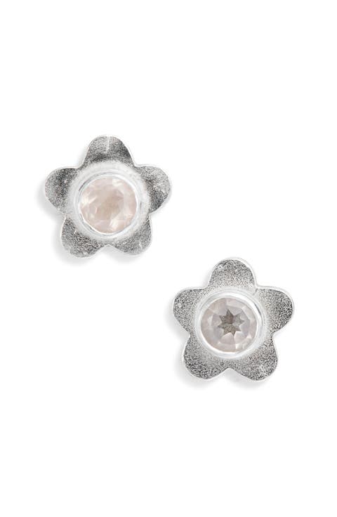 Medium Flower Stud Earrings