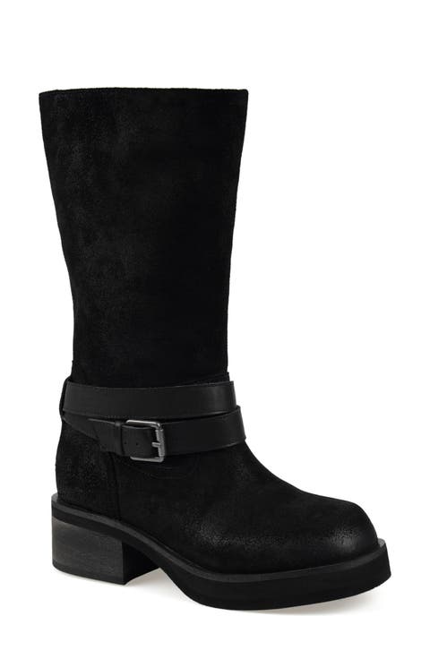 Crib Block Heel Boot (Women)