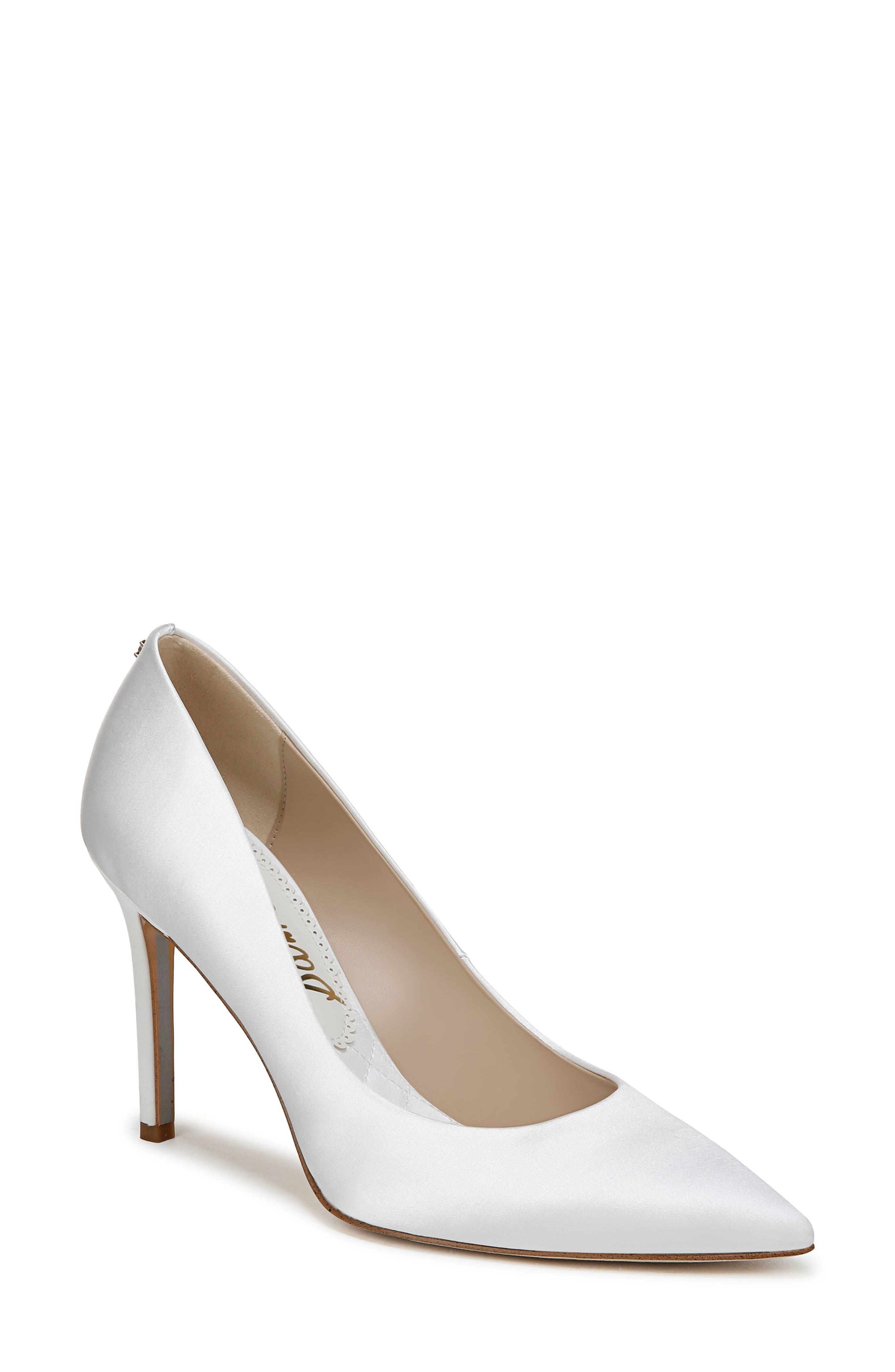 Hazel Amour Pointed Toe Pump, Main, color, BRIGHT WHITE