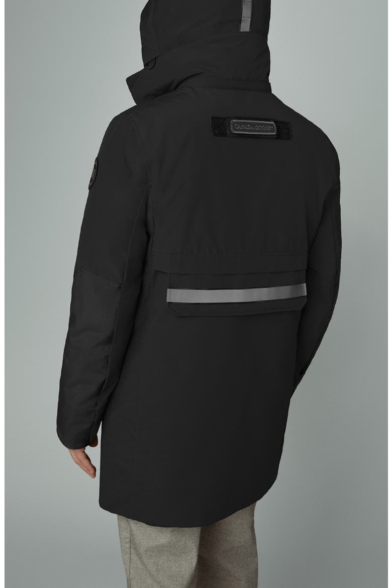 Black Label Brockton Water Resistant 625 Fill Power Down Parka, Alternate, color, BLACK - NOIR