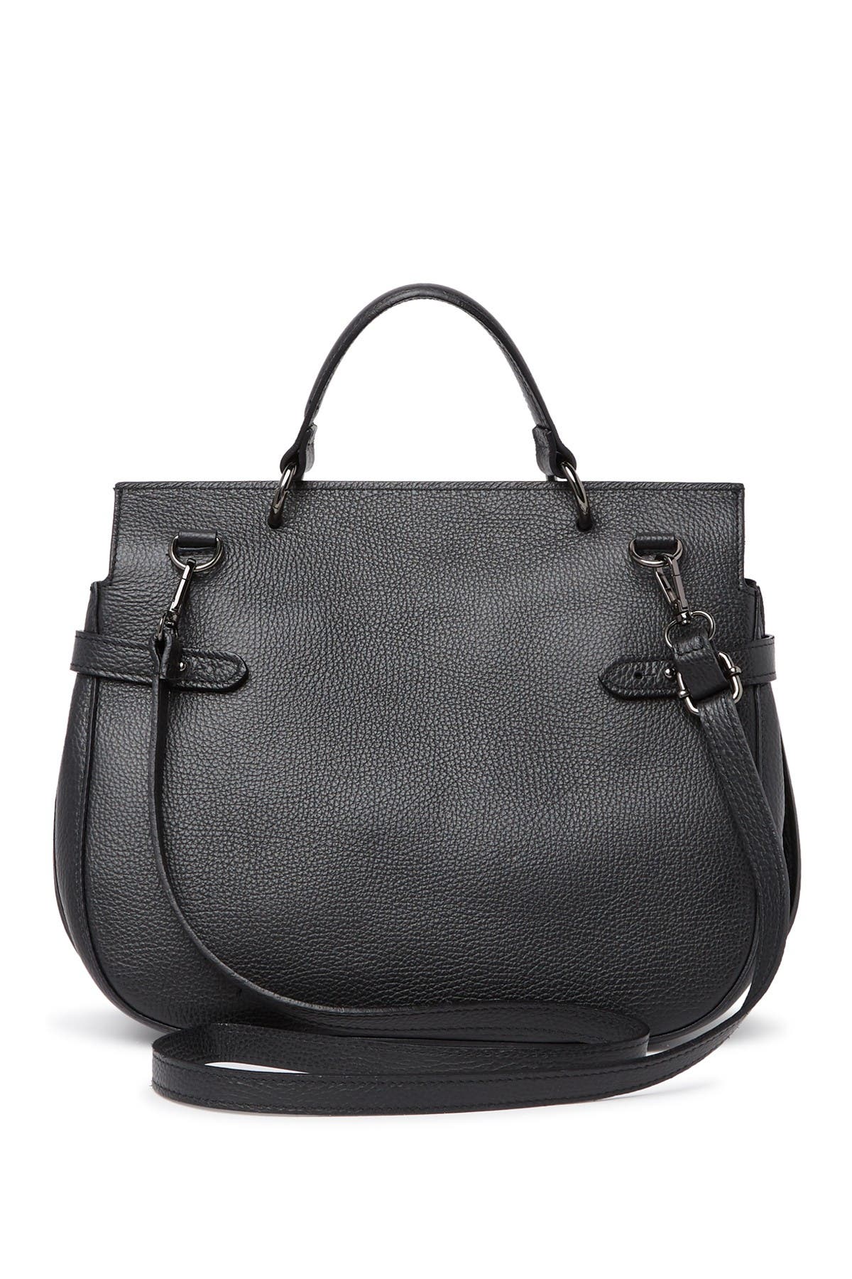 RENATA CORSI Leather Satchel Bag, Alternate, color, 