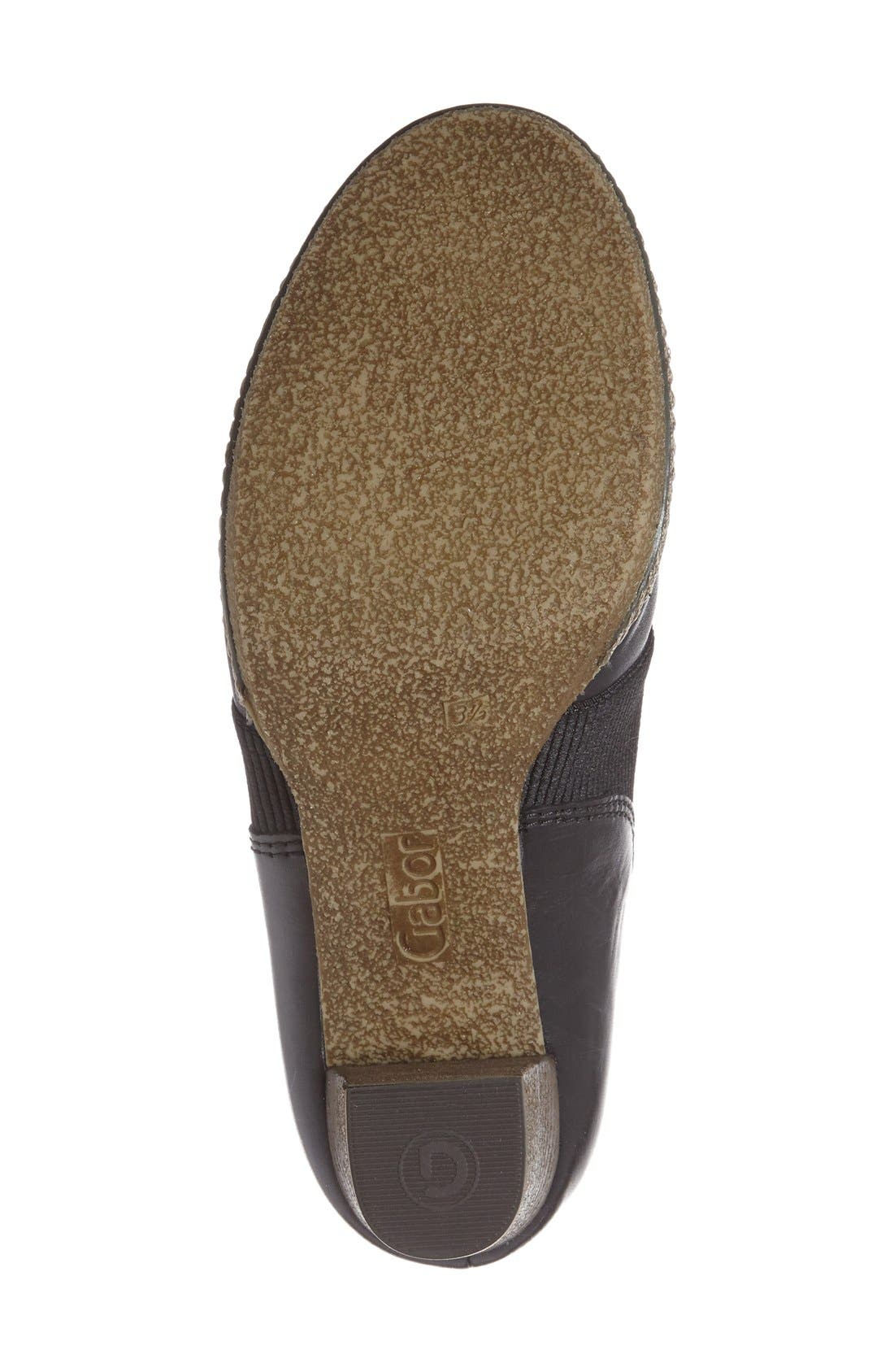 Gabor Block Heel Bootie, Alternate, color, 