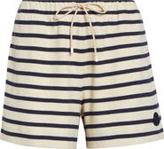Moncler Stripe Cotton Shorts