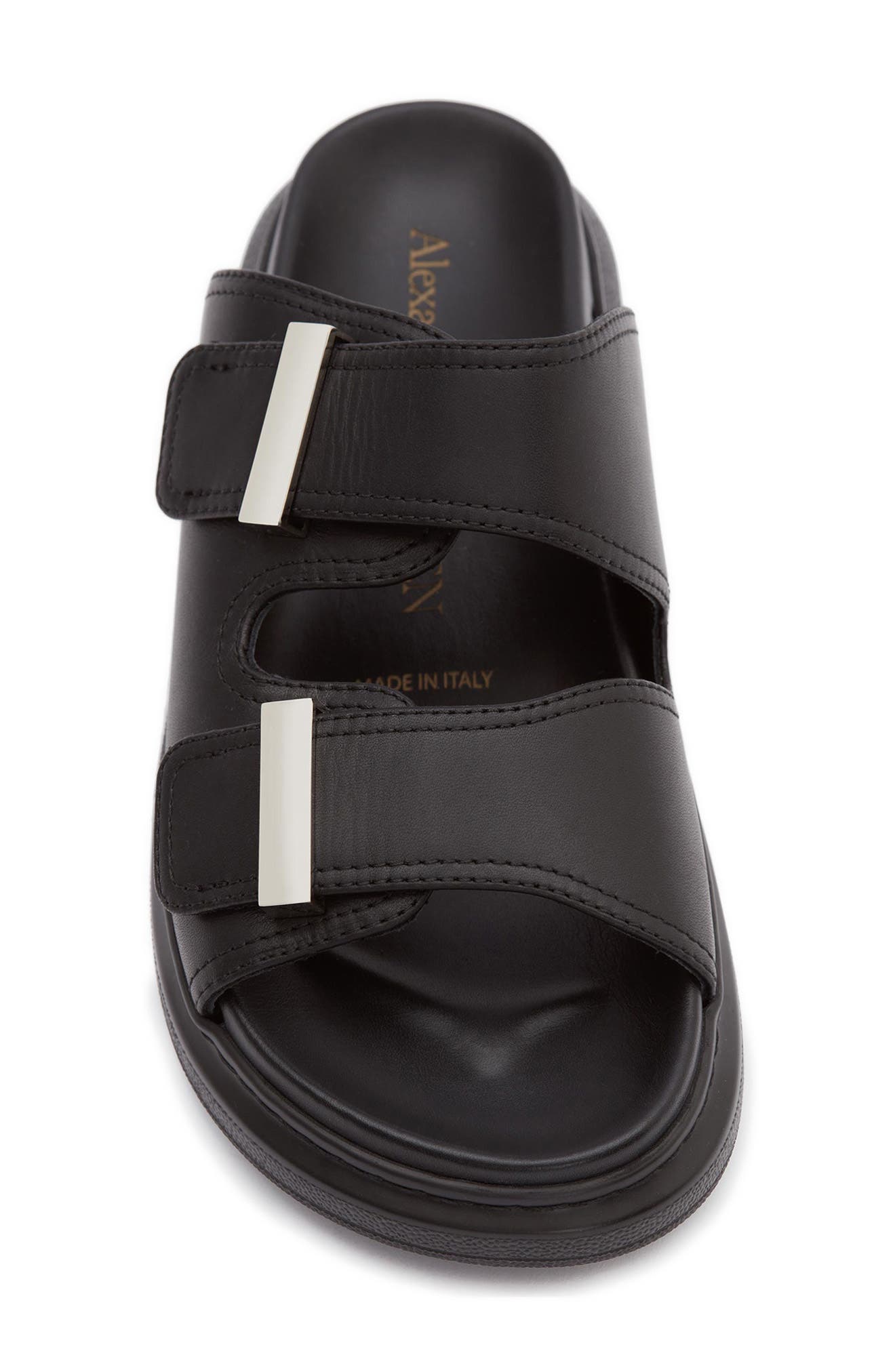 McQueen Alexander McQueen Double Band Platform Sandal, Alternate, color, 