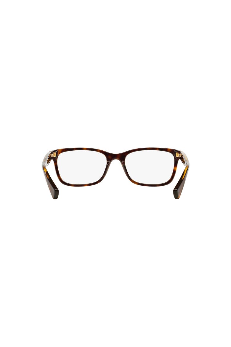 53mm Square optical glasses, Alternate, color, Tortoise