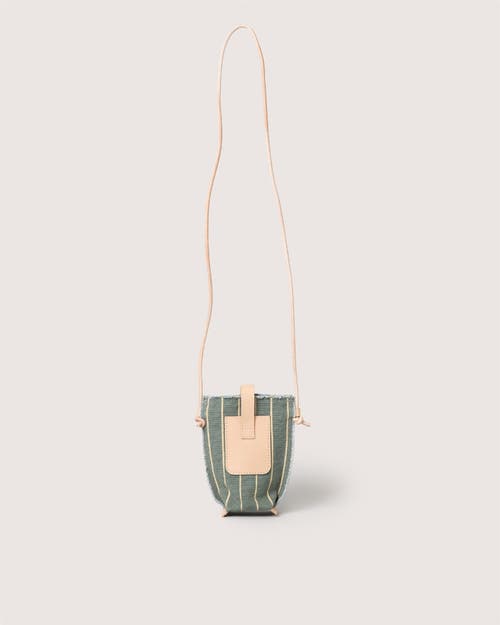 Graf & Lantz Graf Lantz Hana Canvas Phone Crossbody In Sand