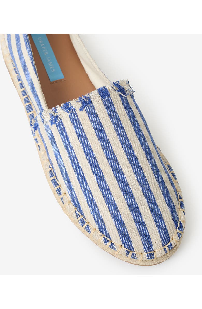 Draper James Awning Stripe Espadrille, Alternate, color,