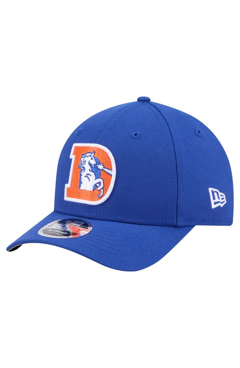 New Era Men's New Era  Royal Denver Broncos Team Collection 9FORTY M-Crown Adjustable Hat, Main, color, 