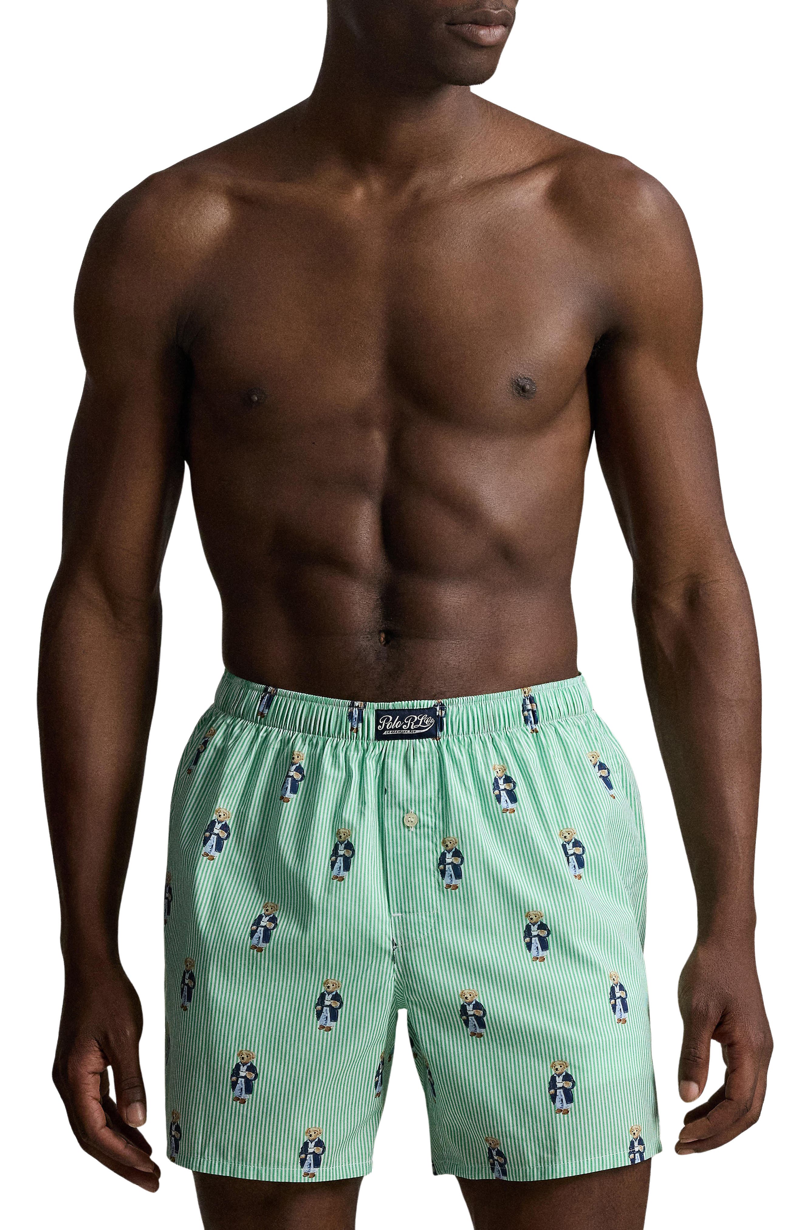 selected GREEN BEAR STRIPE