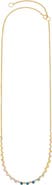 Sethi Couture Mylene 18k Gold Rainbow Sapphire Necklace