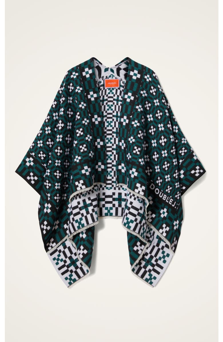 La DoubleJ Soul Poncho, Alternate, color, Byte Placée Green