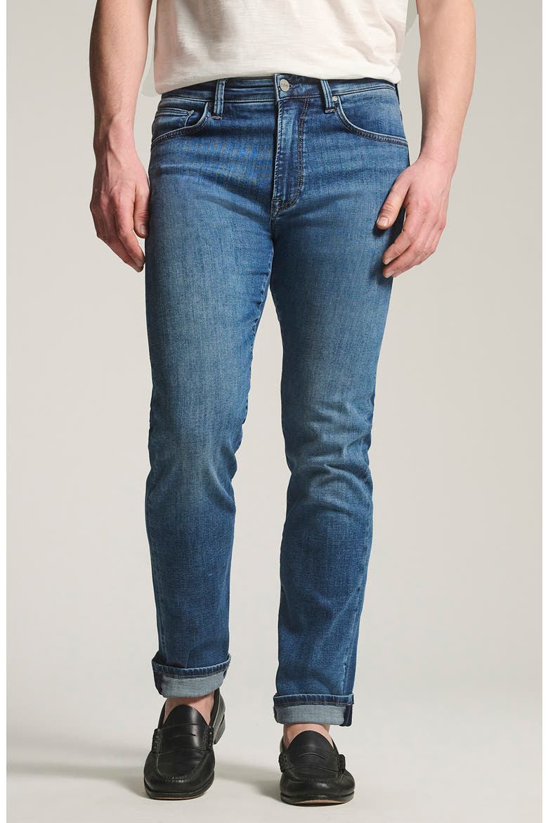 Courage Straight Leg Jeans, Main, color, USED BRUSHED ORGANIC ULTRA