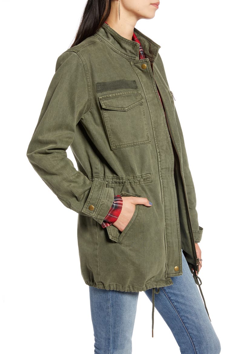 Utility Jacket, Alternate, color, OLIVE SARMA