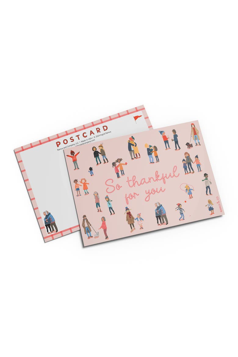 Fall/Thanksgiving Postcard 20-Pack "Thankful People", Alternate, color, Multi-Pack