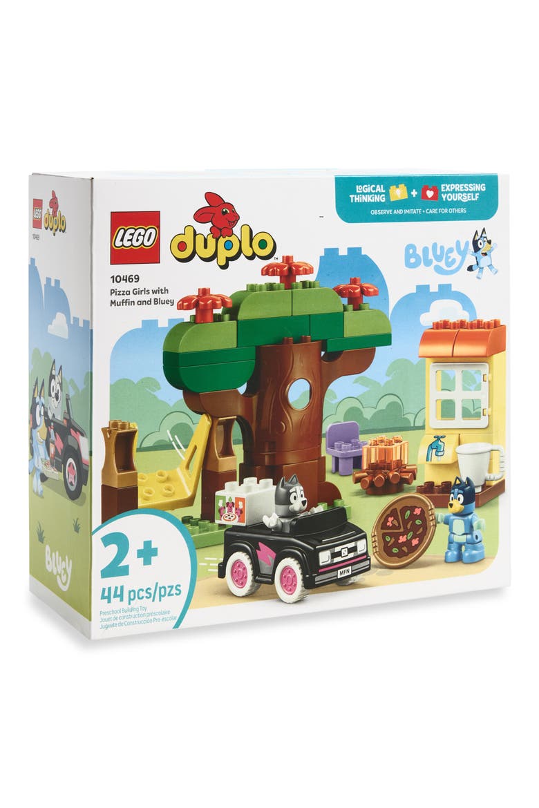 DUPLO® Pizza Girls with Muffin & Bluey - 10469, Main, color, MULTI