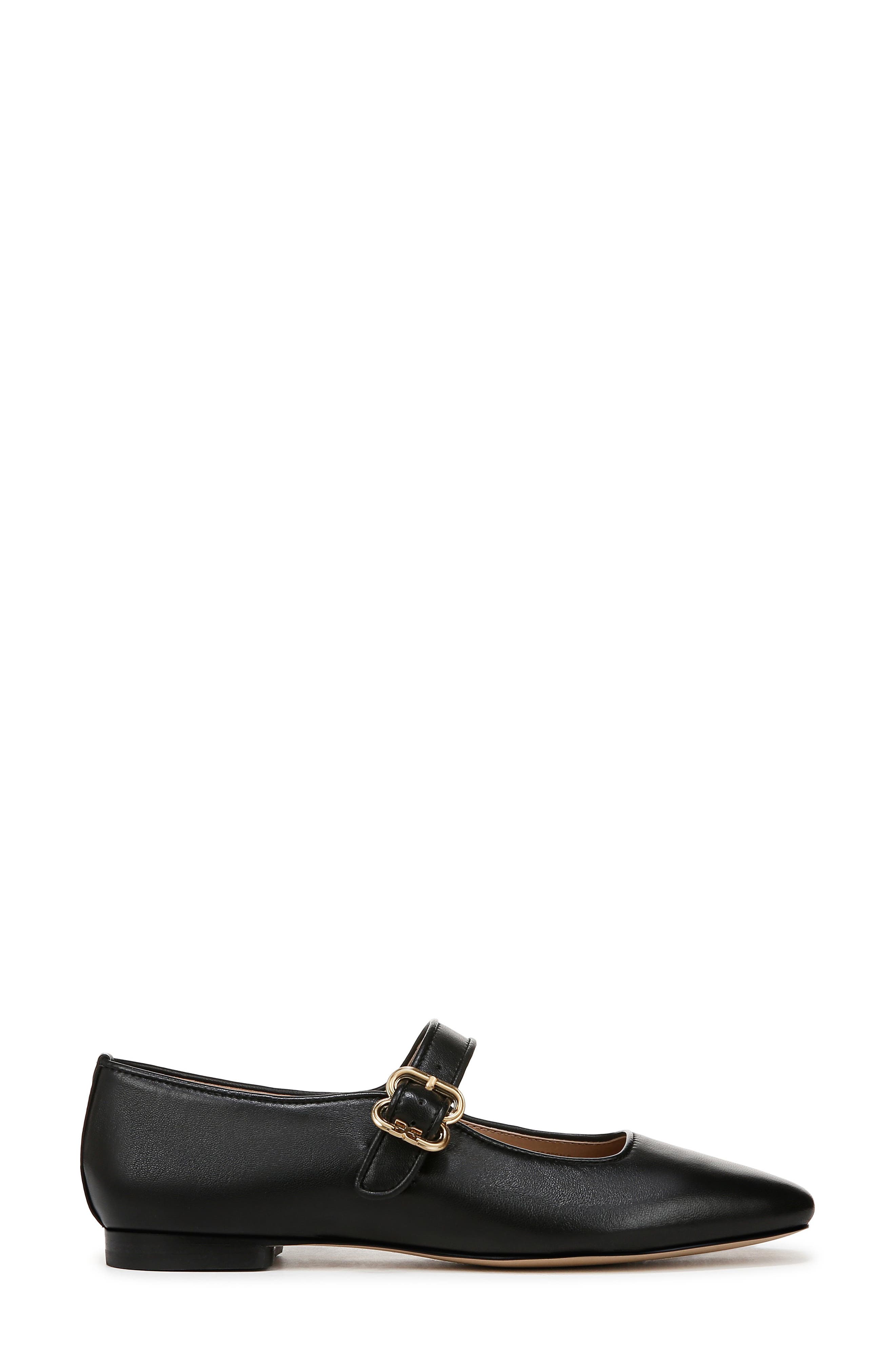 Sam Edelman Michaela Mary Jane Flat, Alternate, color, Black