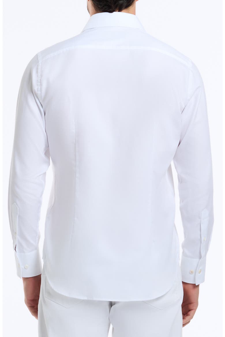 Arch Long Sleeve Dress Shirt, Alternate, color, WHITE