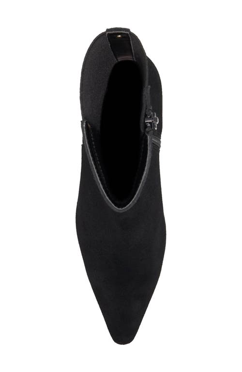 Dune London Orlai Pointed Toe Bootie In Black