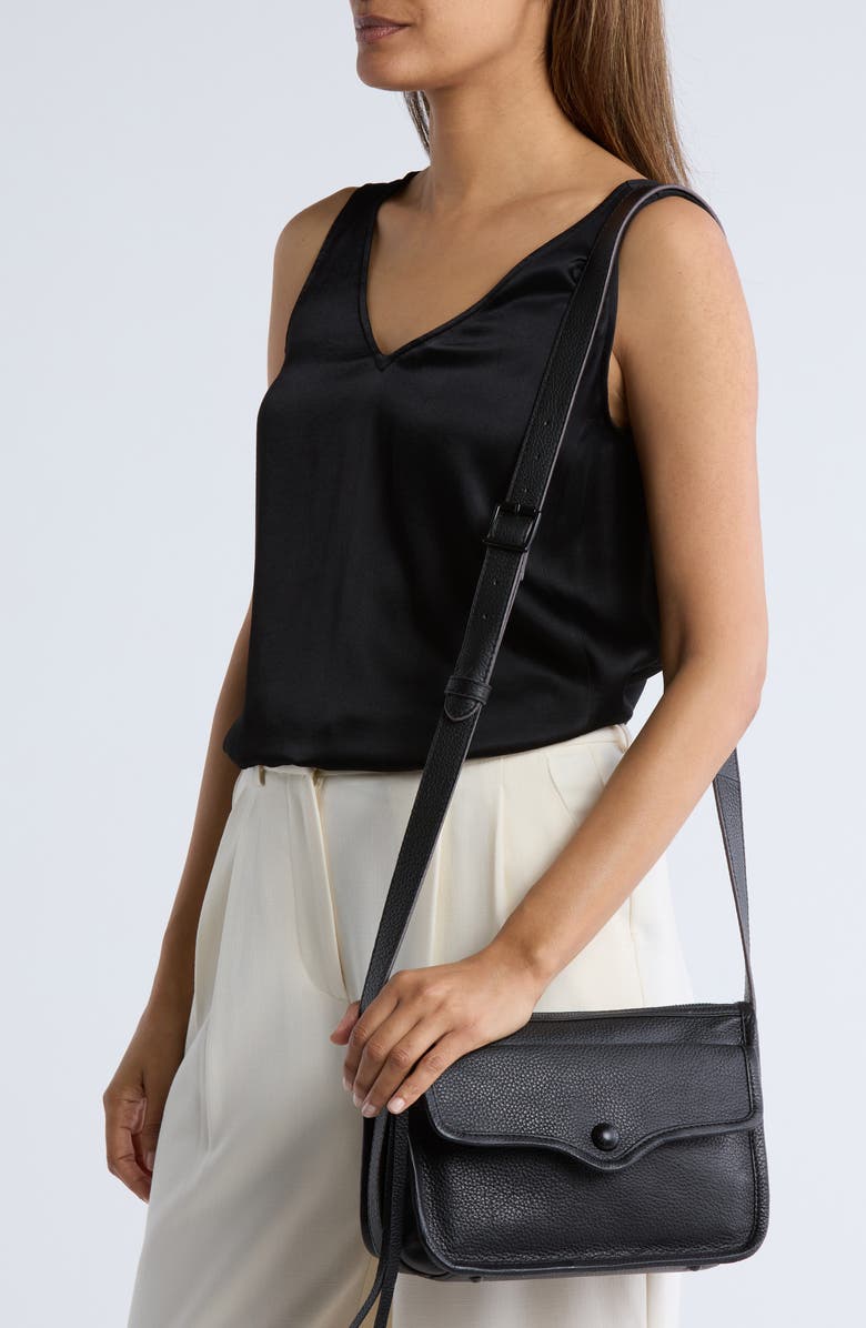AIMEE Jacques Medium Crossbody Bag, Alternate, color, Black