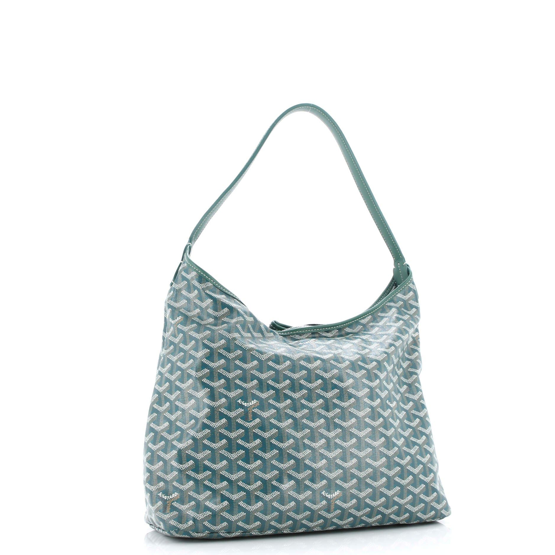 Pre-Owned Goyard Boheme Hobo Coated Canvas, Alternate, color, 