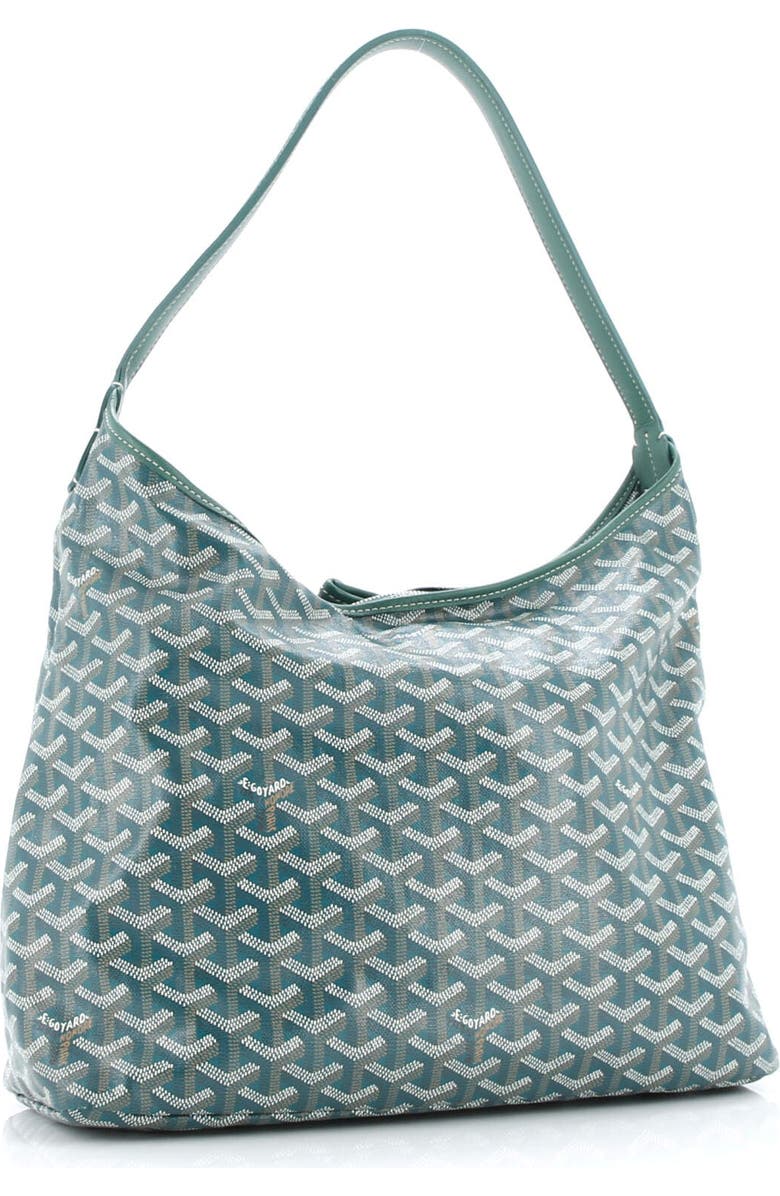 Pre-Owned Goyard Boheme Hobo Coated Canvas, Alternate, color,