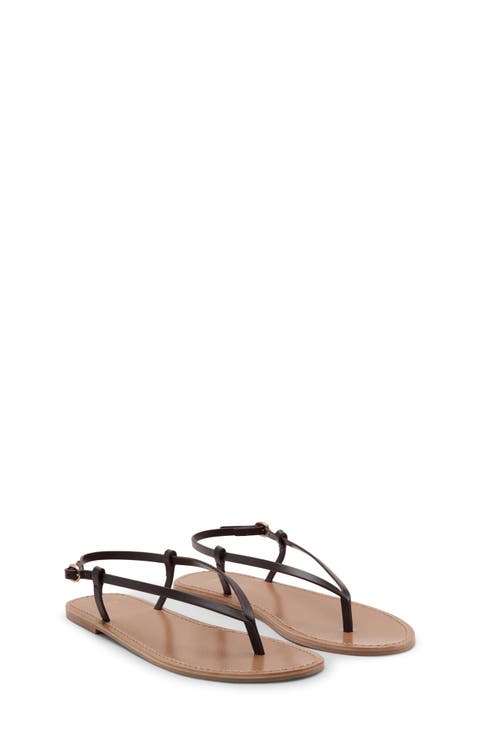 Ankle Strap Thong Sandal