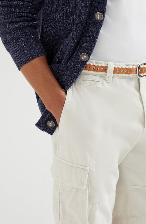 Brunello Cucinelli Cotton Gabardine Bermuda Shorts