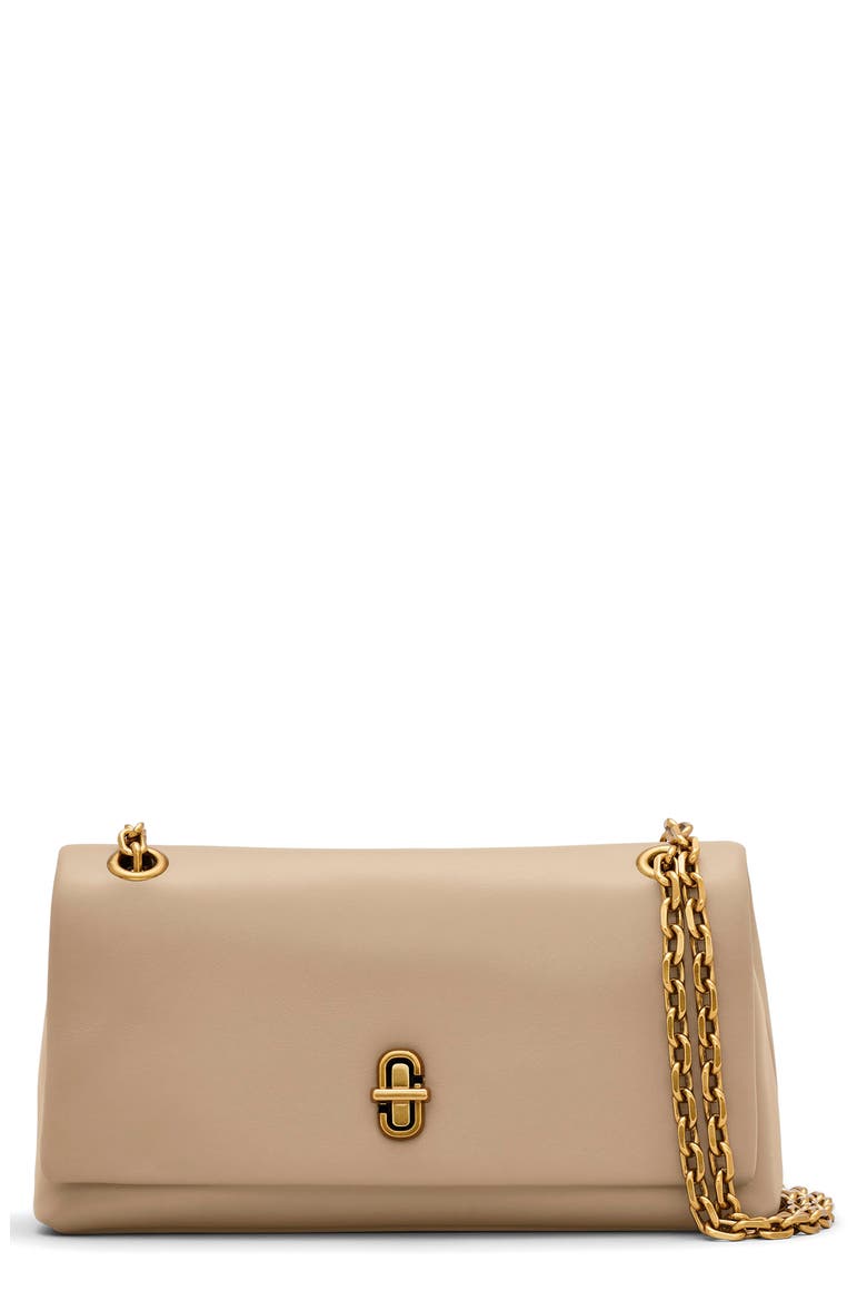 The Dual Chain Strap Mini Bag, Main, color, CAMEL