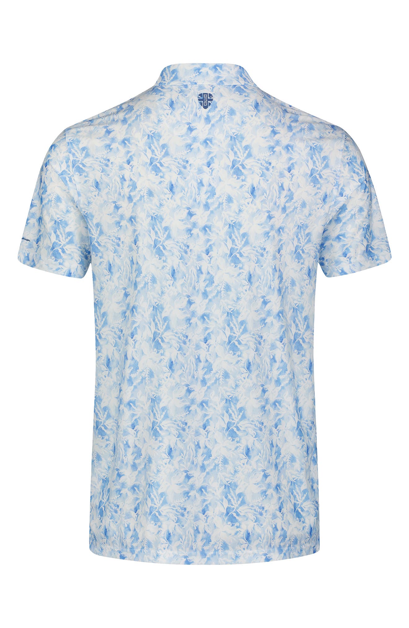 Watercolor Garden Tech Jersey Golf Polo - image 2