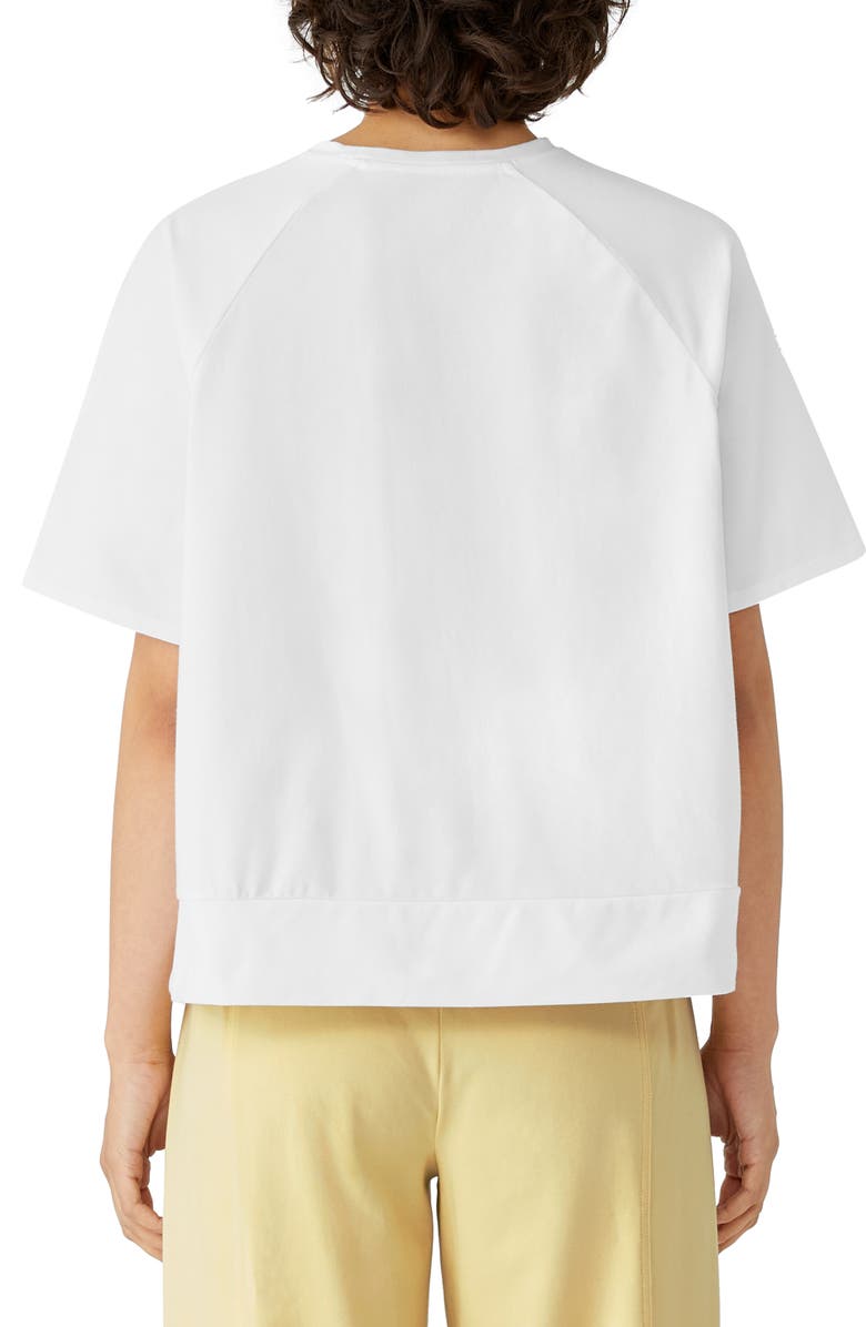 Eileen Fisher Stretch Organic Cotton Boxy Top, Alternate, color, 