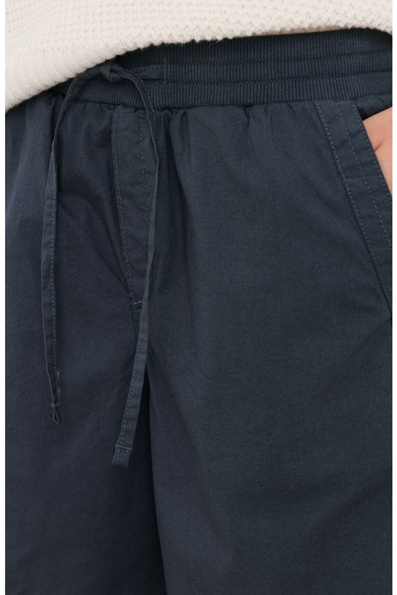 Organic Cotton Stretch Poplin Short, Alternate, color, Steel Blue