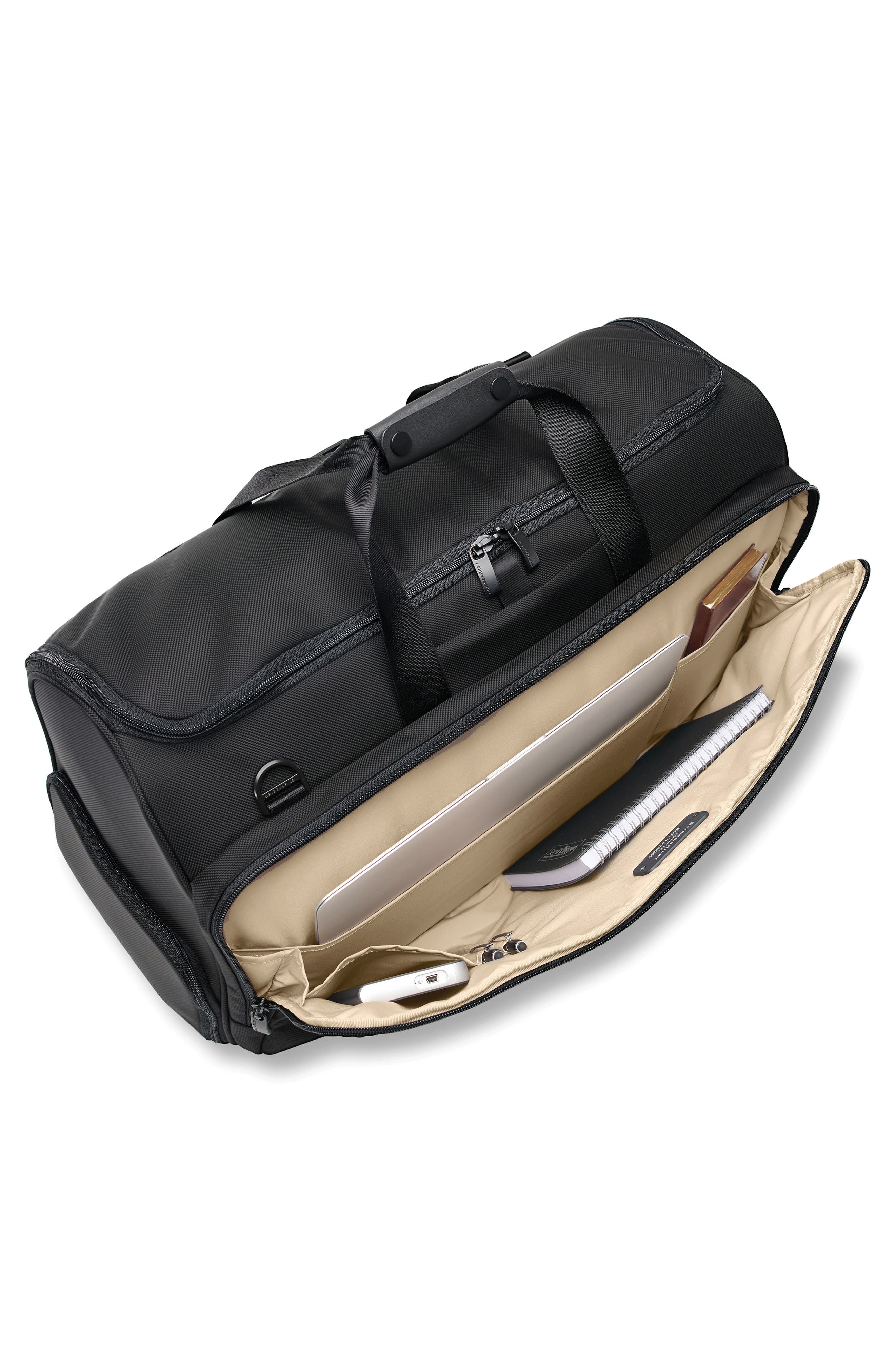 Briggs 
Riley Baseline Garment Duffle Bag, Alternate, color, Black