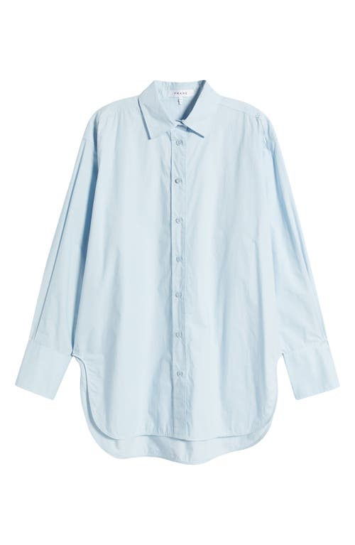 FRAME FRAME THE OVERSIZE COTTON BUTTON-UP SHIRT