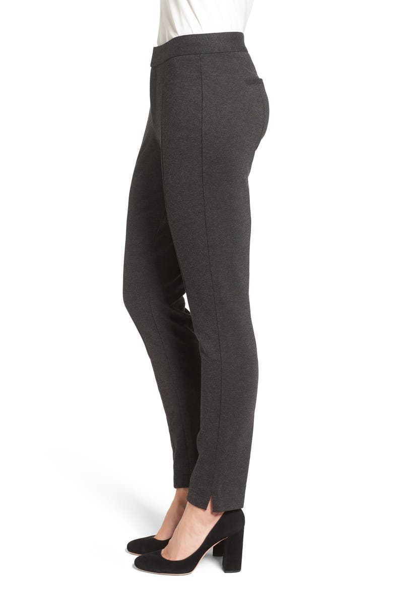 Betty Stretch Ankle Pants, Alternate, color, CHARCOAL